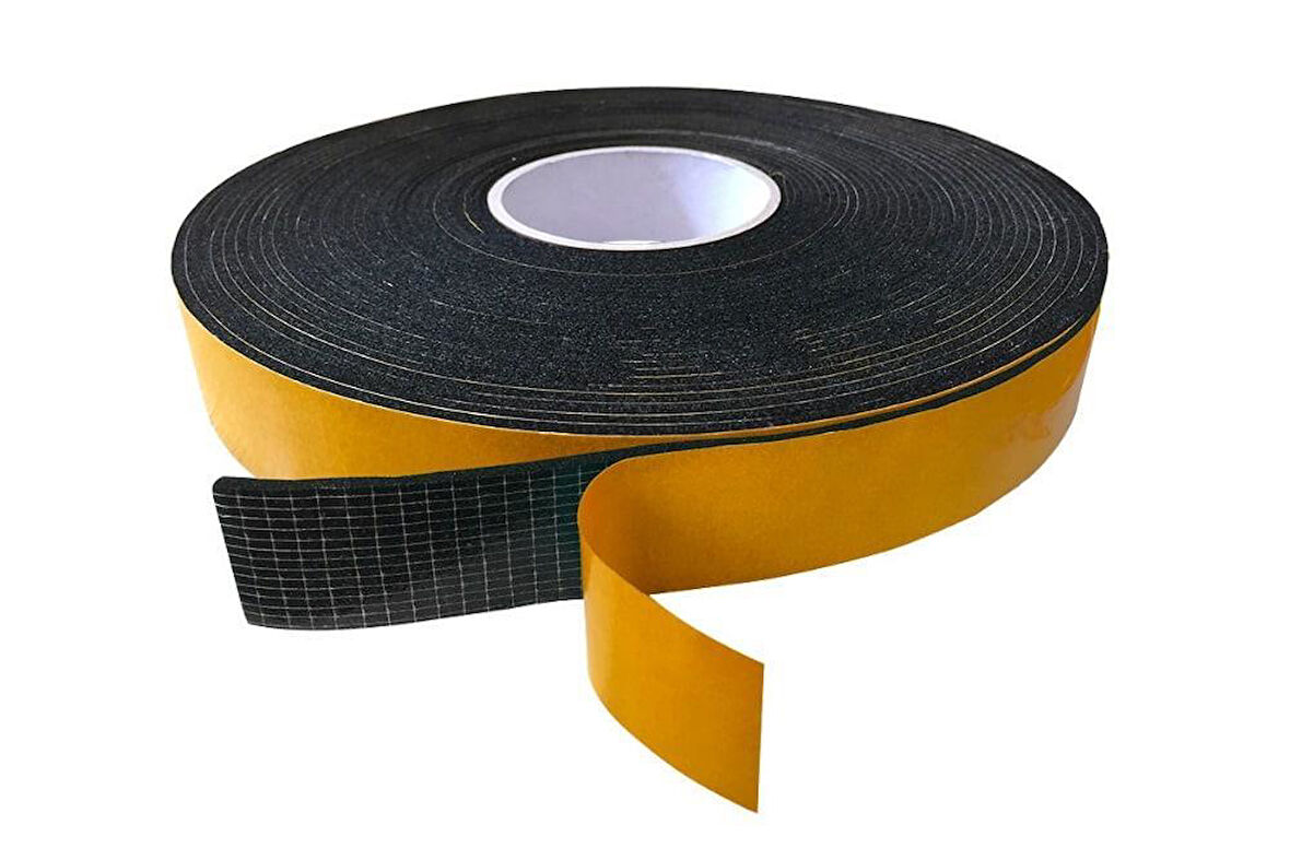 YAPIŞKANLI EPDM SÜNGER ŞERİT 10*25 MM (100 METRE)