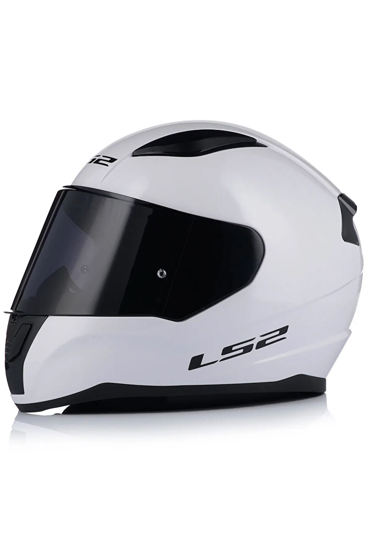 Rapıd 2 Beyaz Fullface Motosiklet Kaskı Siyah Camlı