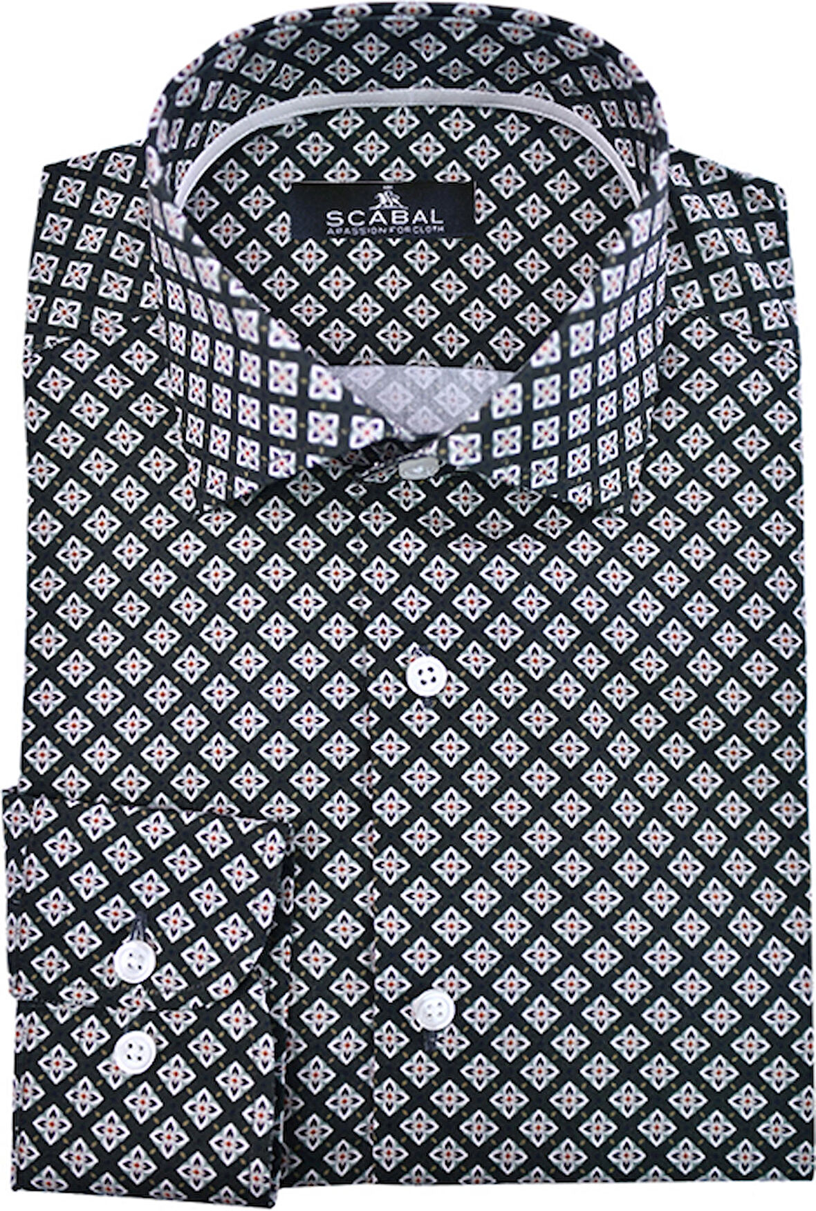 Erkek Dijital Baskı %100 Pamuk Gömlek