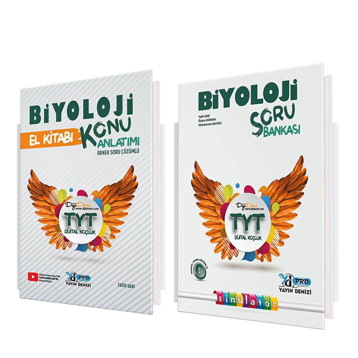 Yayın Denizi TYT Biyoloji Pro Soru Bankası ve El Kitabı Seti 2 Kitap