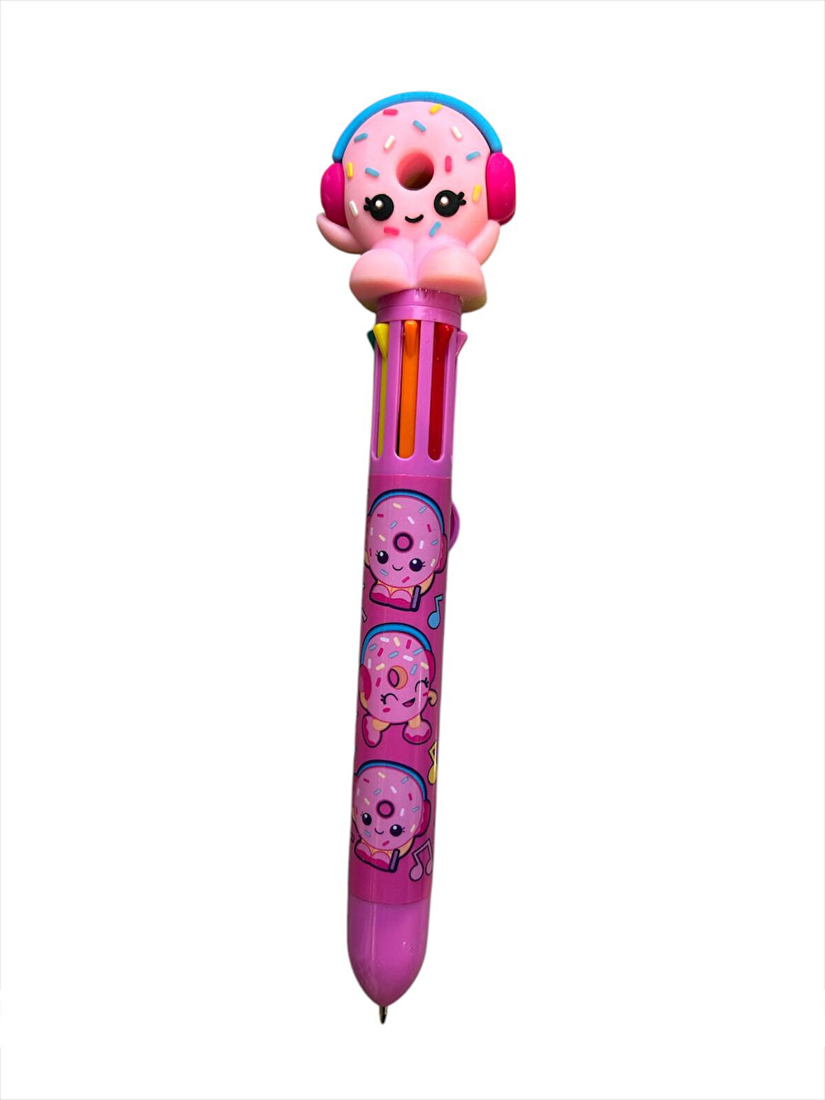 Smiggle - Dance Mix 8 Renkli Gökkuşağı Tükenmez Kalemi