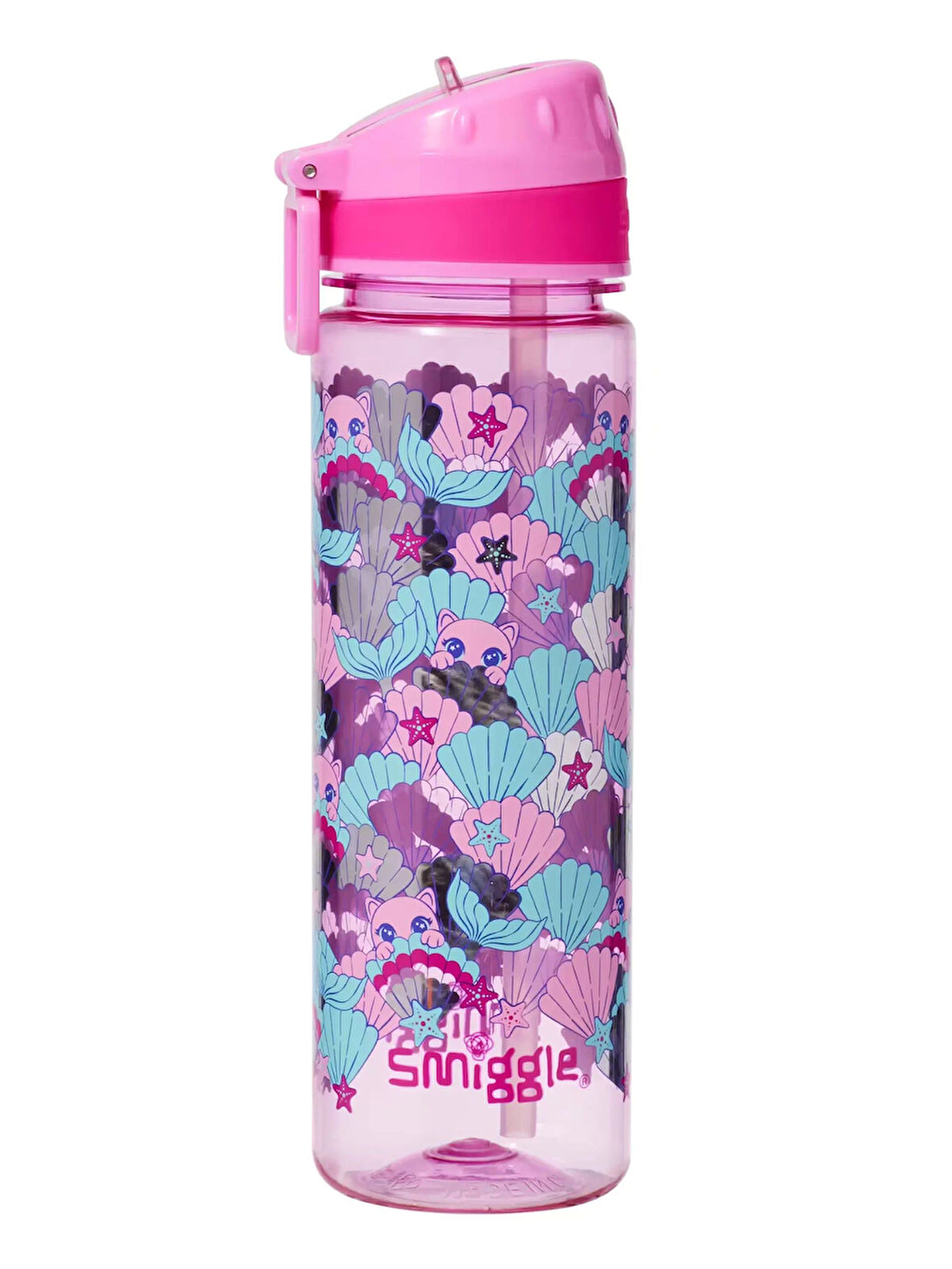 Smiggle - Hi There Pipetli 650ML BPA İçermeyen Suluk