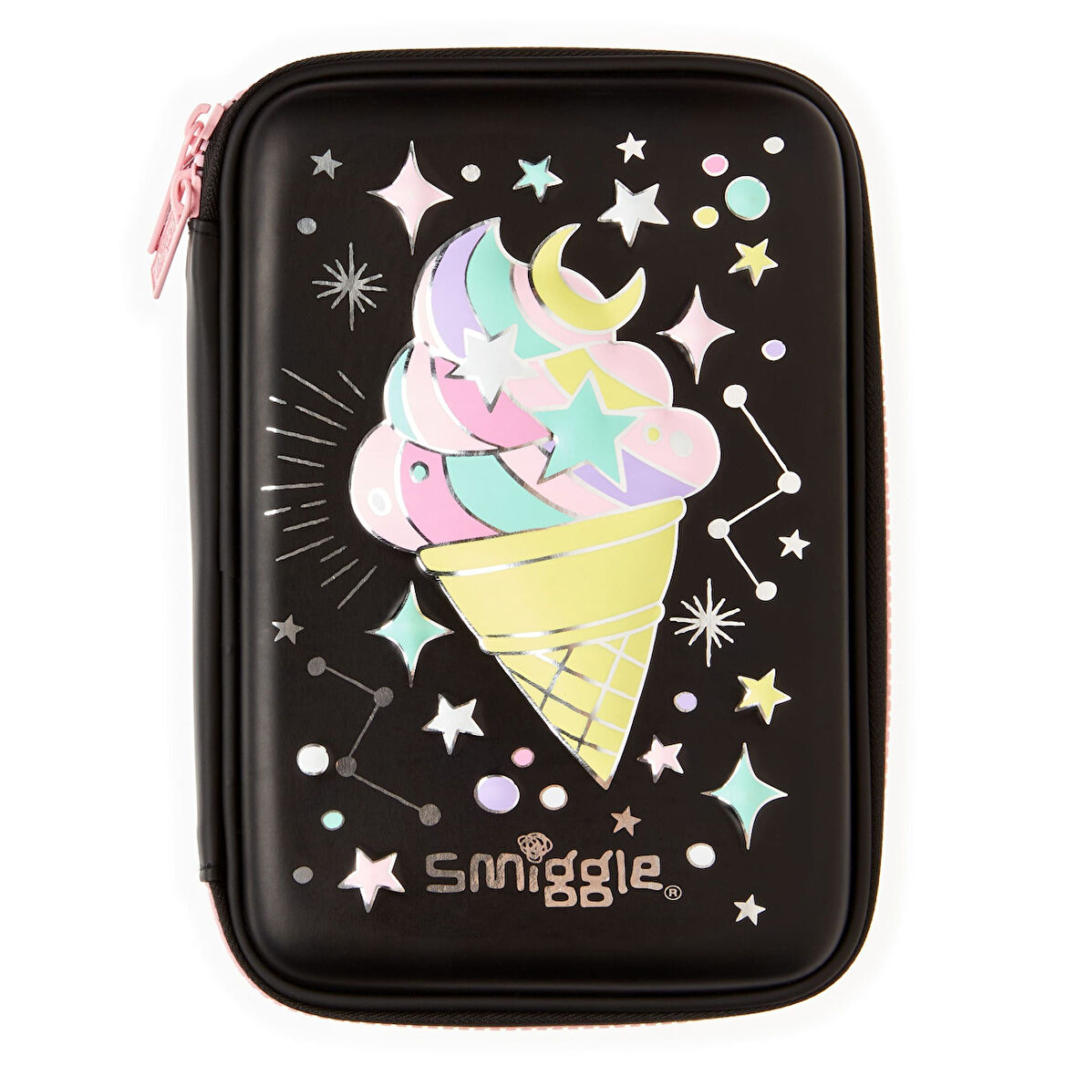 Smiggle - Beyond 3D Kabartmalı Dondurmalı Kalem Kutusu