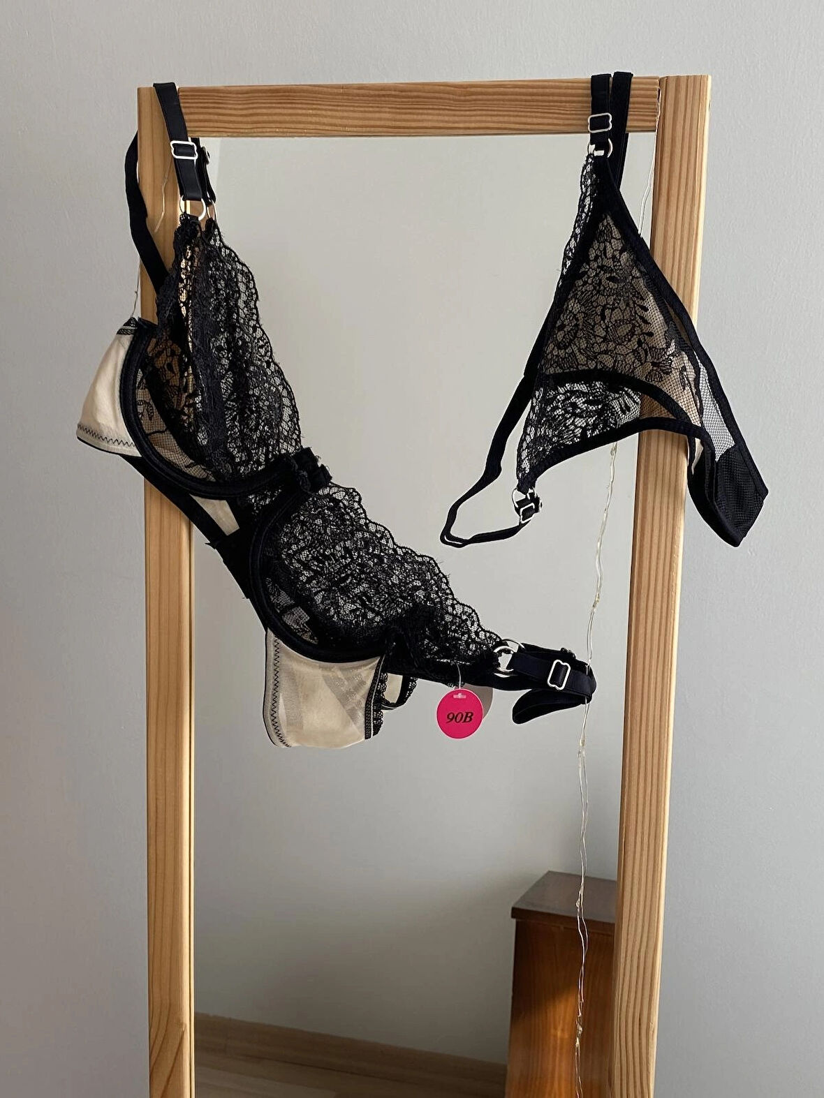 Kadın Balenli Dantelli Bralet Çeyiz İç Giyim Alt Üst Sütyen Takımı