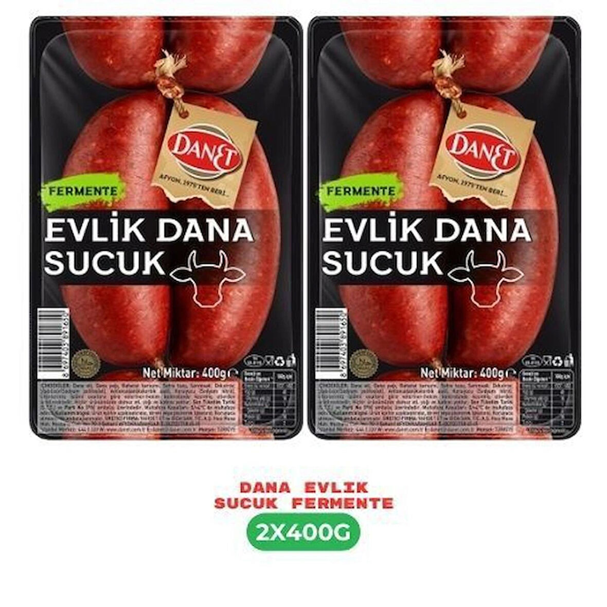 Dana Evlik Sucuk I Fermente  2X400 GR