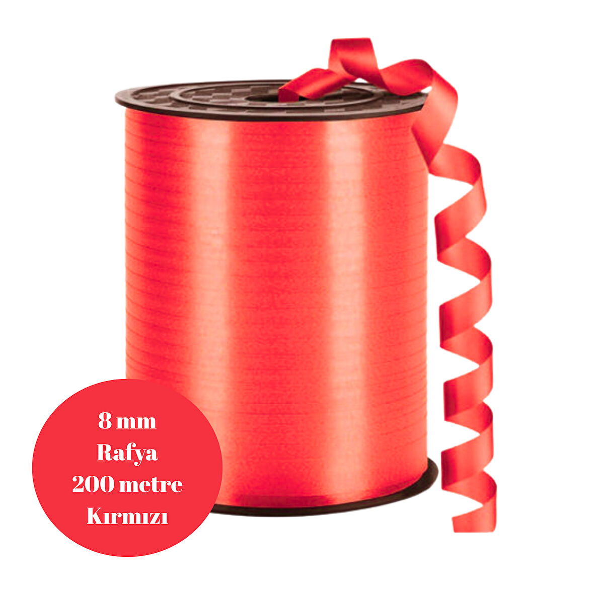 Rafya 8mm 200 metre Kırmızı
