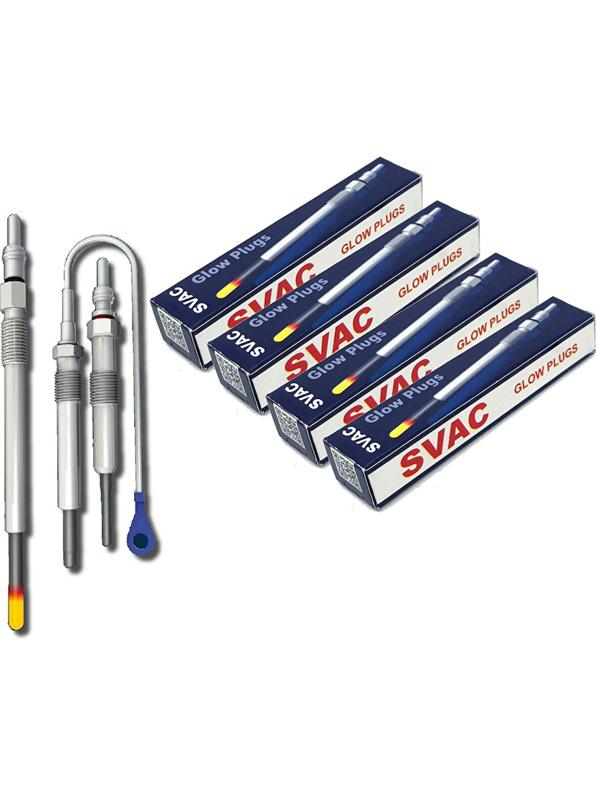 SVAC Fiat Doblo 1.6 Multijet Kızdırma Bujisi 2010-2020 4 Adet  -   SV109