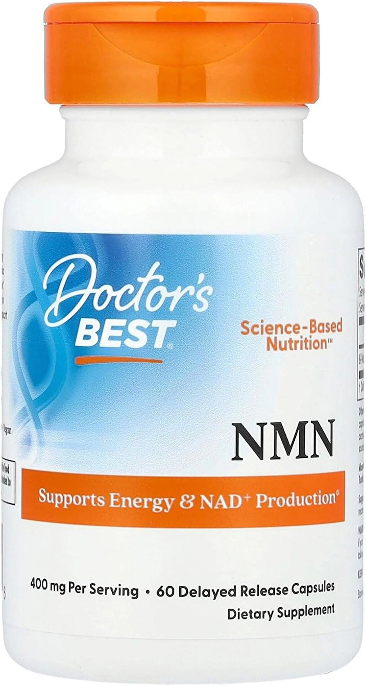 Doctor's Best NMN Nicotinamide Mononucleotide Nad+ 400 mg 60 Caps