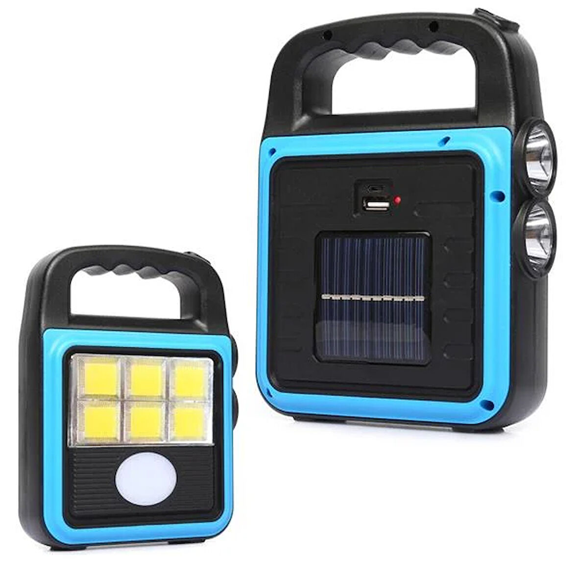 HISHEEN HS-8020D Solar Kamp Lambası Acil Durum Işığı Şarjlı Cob Led