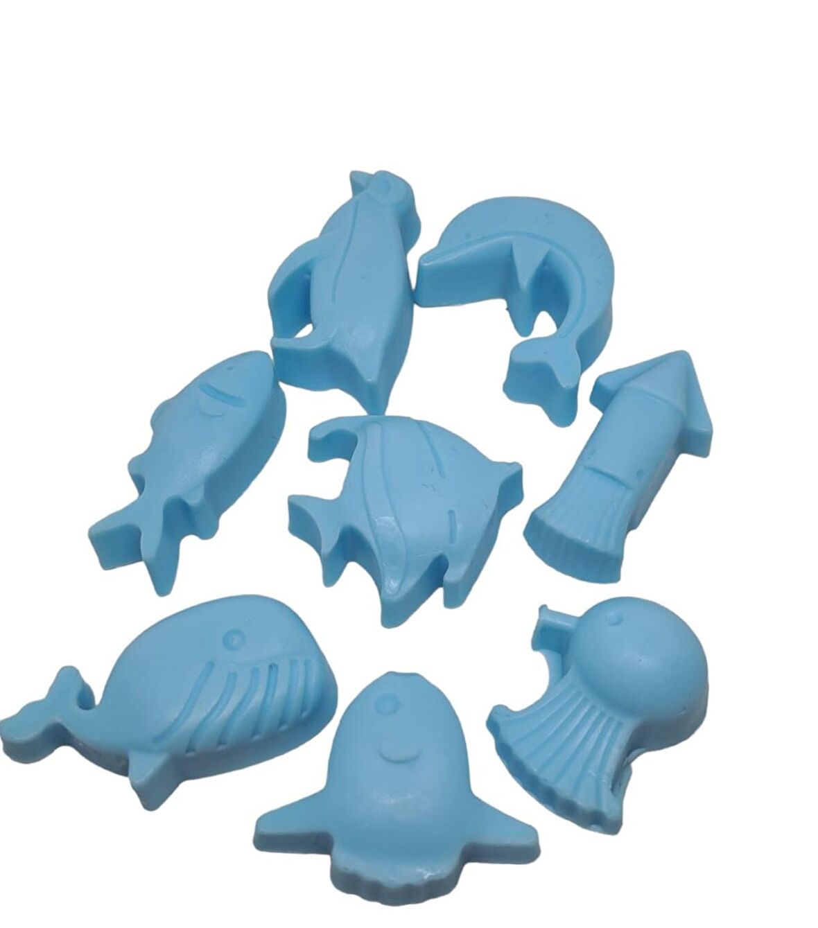 DENİZ CANLILARI SÜS SABUNU - MAVİ ( ORT. 4,5CM ) 