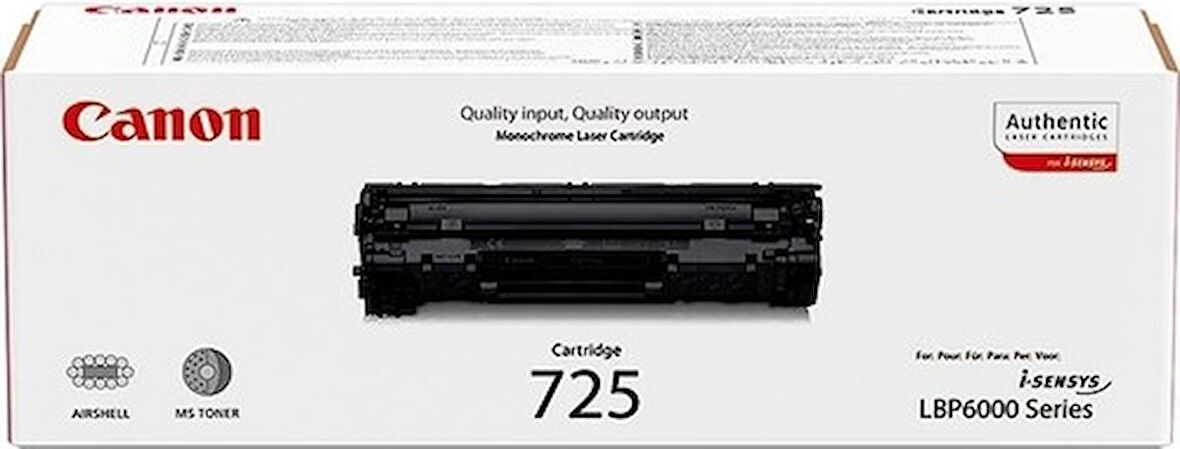 Canon CRG-725 Orjinal Toner LBP-6020B