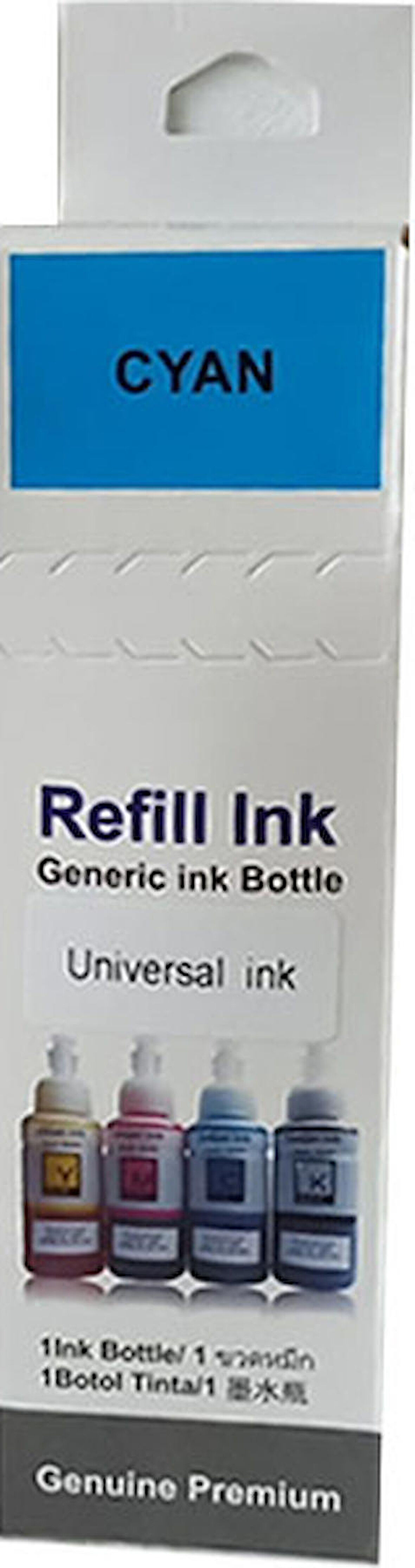 Lia Bilişim Epson 101-C13T03V24A Mavi Muadil Mürekkep