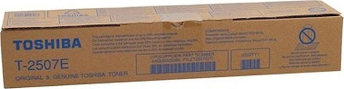 Toshiba T-2507E  Toner E-Studio 2006-2007-2506 6Ag00005086 12K