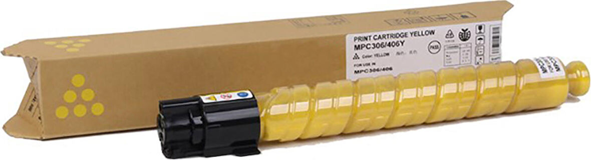 Oem Ricoh Mp-C 306/C307/C406 Muadil Sarı Toner