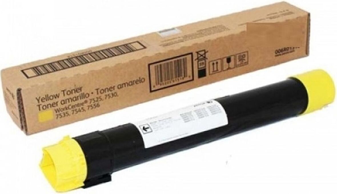 Toner Sepeti Xerox Workcentre 7525-006R01518 Sarı Muadil Fotokopi Toner