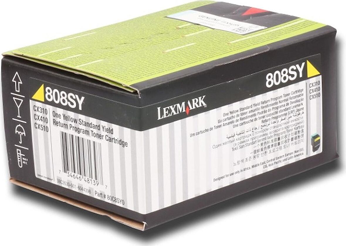 Lexmark Cx310-Cx410 80C80Y0 1.000 Sayfa Sarı Toner