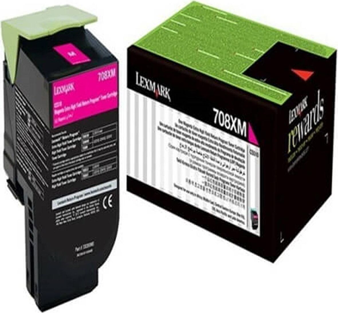 Lexmark CS510-70C8XM0 Kırmızı Toner