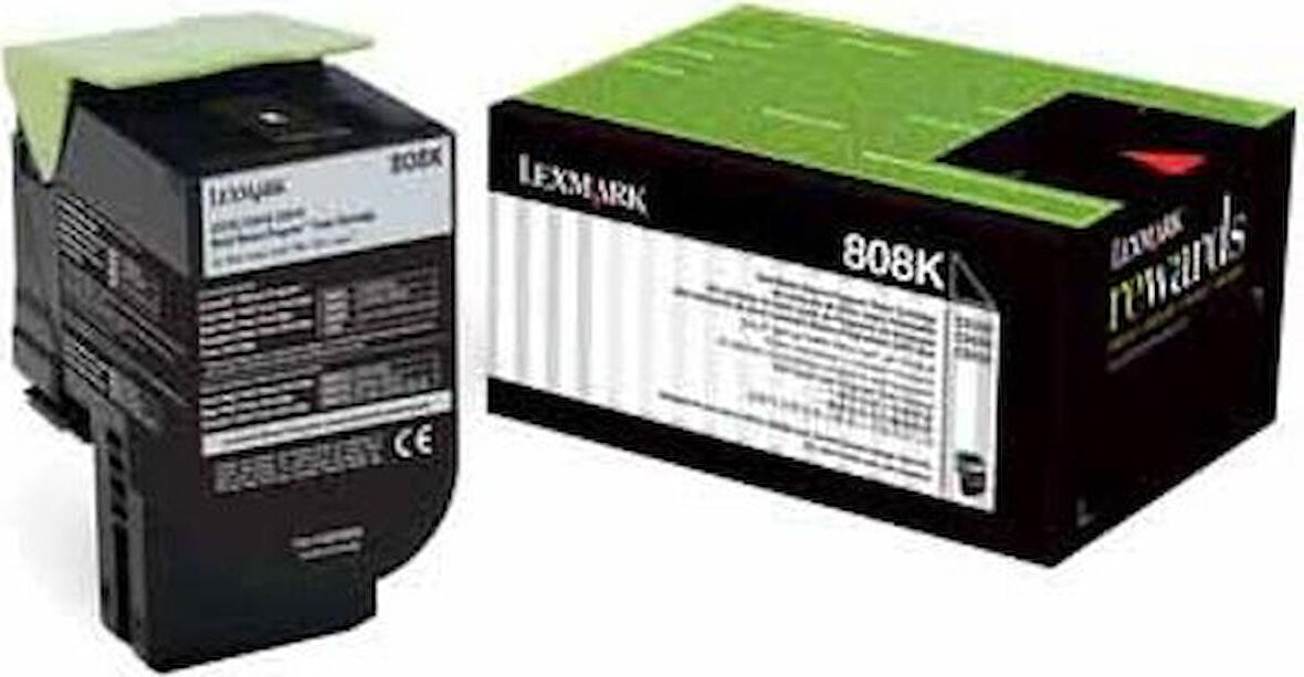 Lexmark Ton Bundle (Cx310) Sıyah 2500 Sayfa 80C8Sk0-Bnd