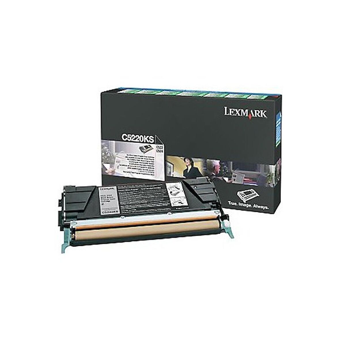 Lexmark C5220KS C522/C524/C53X Serisi Geri Dönüşümlü Siyah Toner