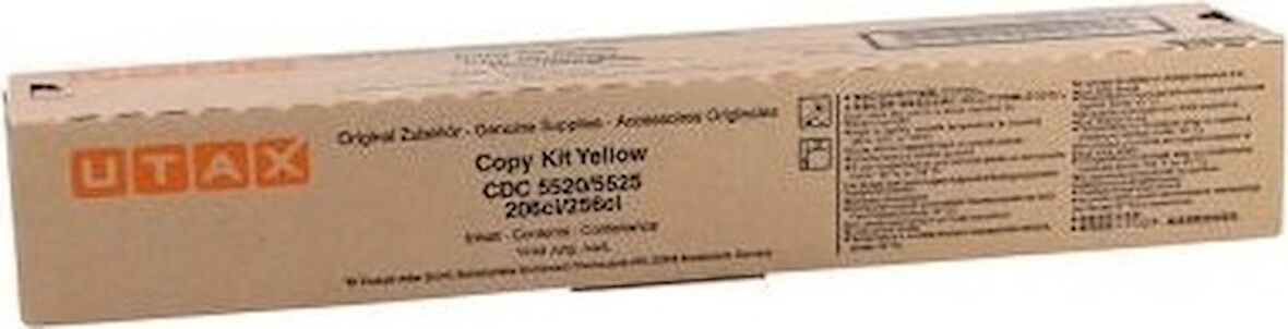 Utax CDC-5520 Sarı Orjinal Fotokopi Toneri CDC-5525