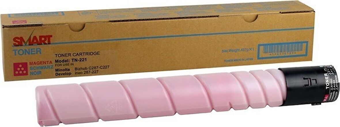 Develop TN-221 SMART Kırmızı Toner İneo +227 +287 (A8K33D0)