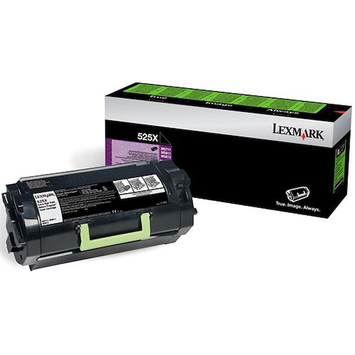 Lexmark 52D5X00 45000 Sayfa Siyah Return Toner