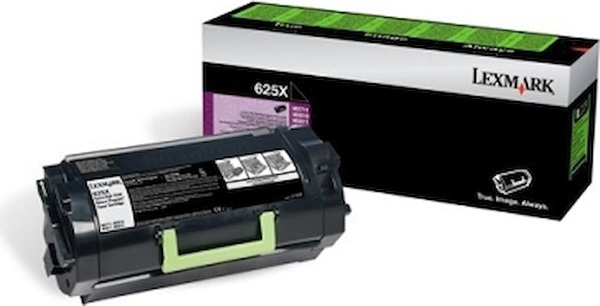 Lexmark 62D5X0E 625X Extra Yüksek Kap.  Toner Mx711, Mx810, Mx811, Mx812
