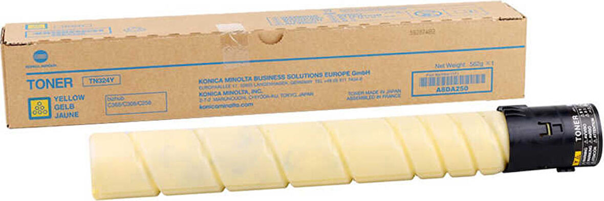 Develop TN-324 Muadil Sarı Toner Bizhub C258-C308-C368 26K
