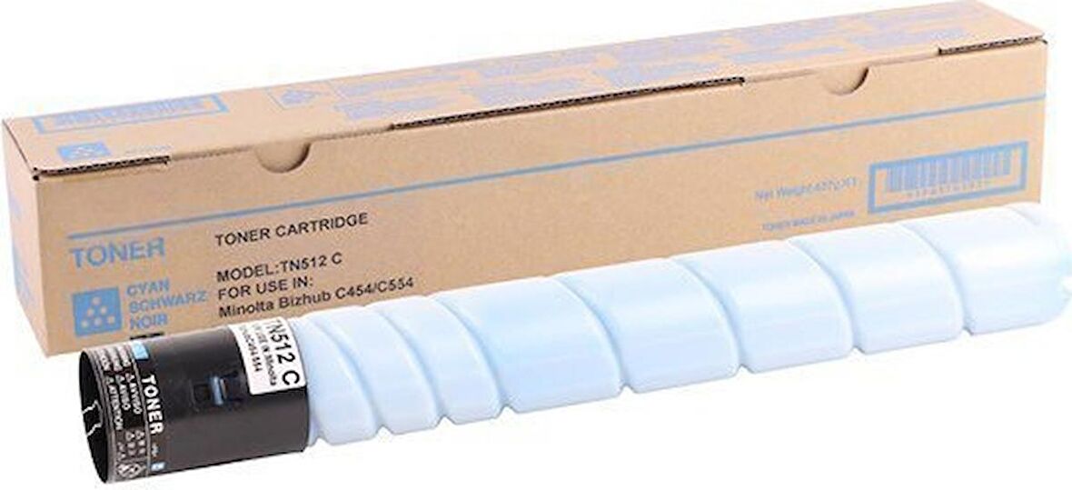 Develop TN-512 Muadil Mavi Toner C454-C554 TN-324 C258-C308-C368