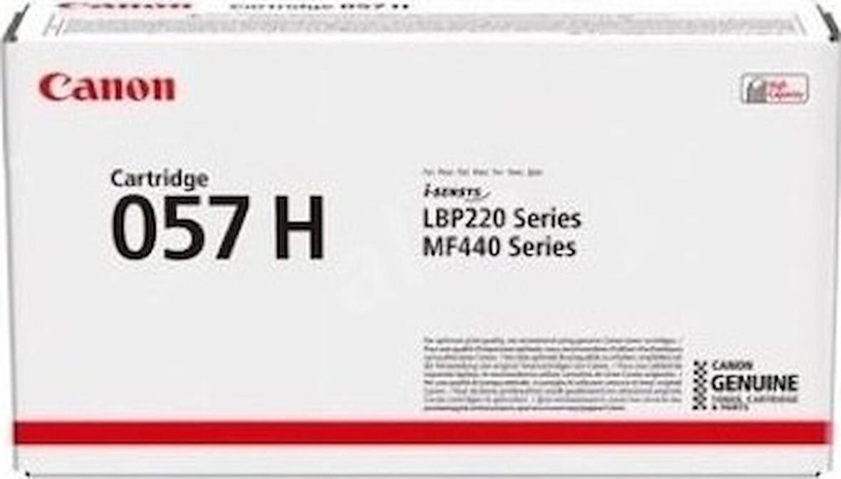 Canon CRG-057H Orjinal Toner Yüksek Kapasiteli MF-449X AX279