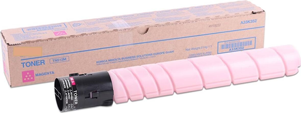 Develop TN-512 Muadil Kırmızı Toner C454-C554 TN-324 C258-C308