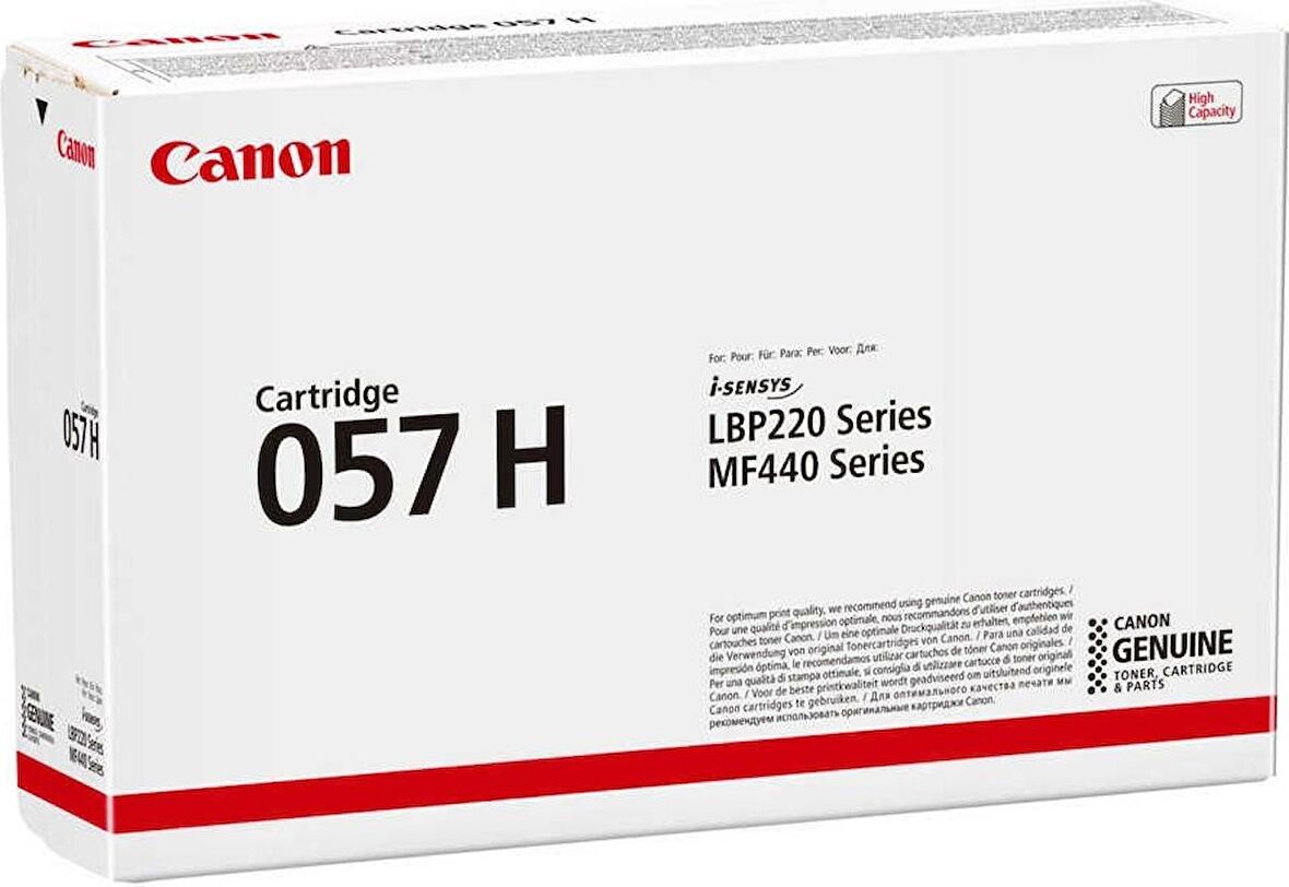 Canon CRG-057H/3010C002 Orijinal Toner Yüksek Kapasiteli