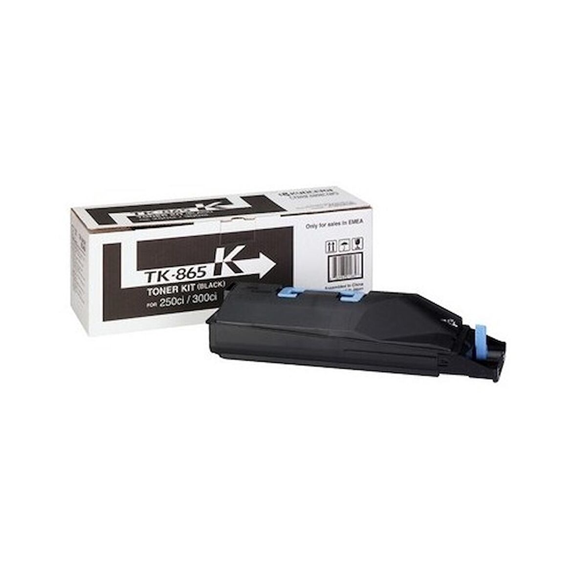 Kyocera Mita ( TK-865 ) Taskalfa 250Cİ/300Cİ Siyah Fotokopi Makinesi Toneri