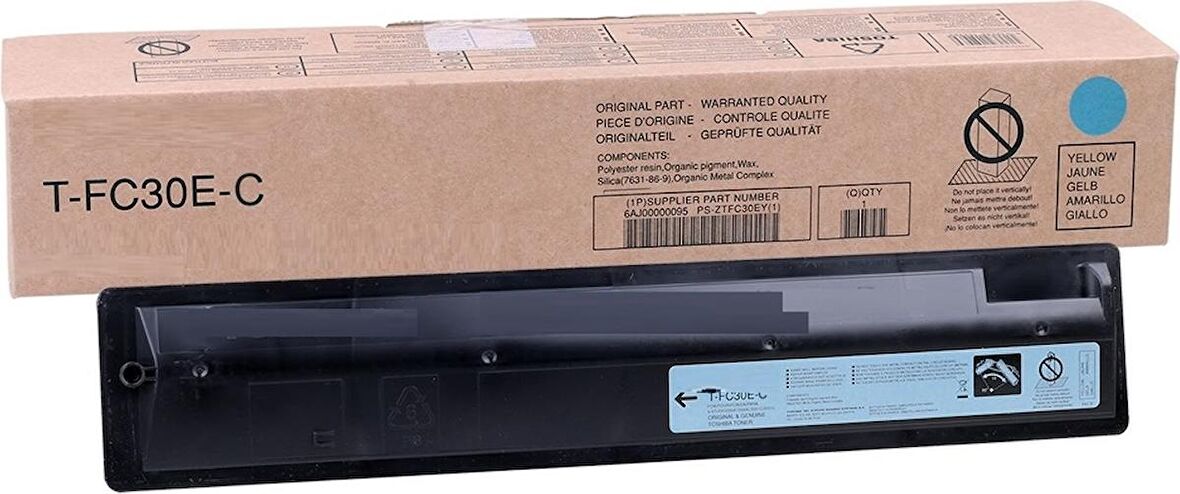 Toner Sepeti Toshiba T-FC30E-C Mavi Muadil Fotokopi Toner