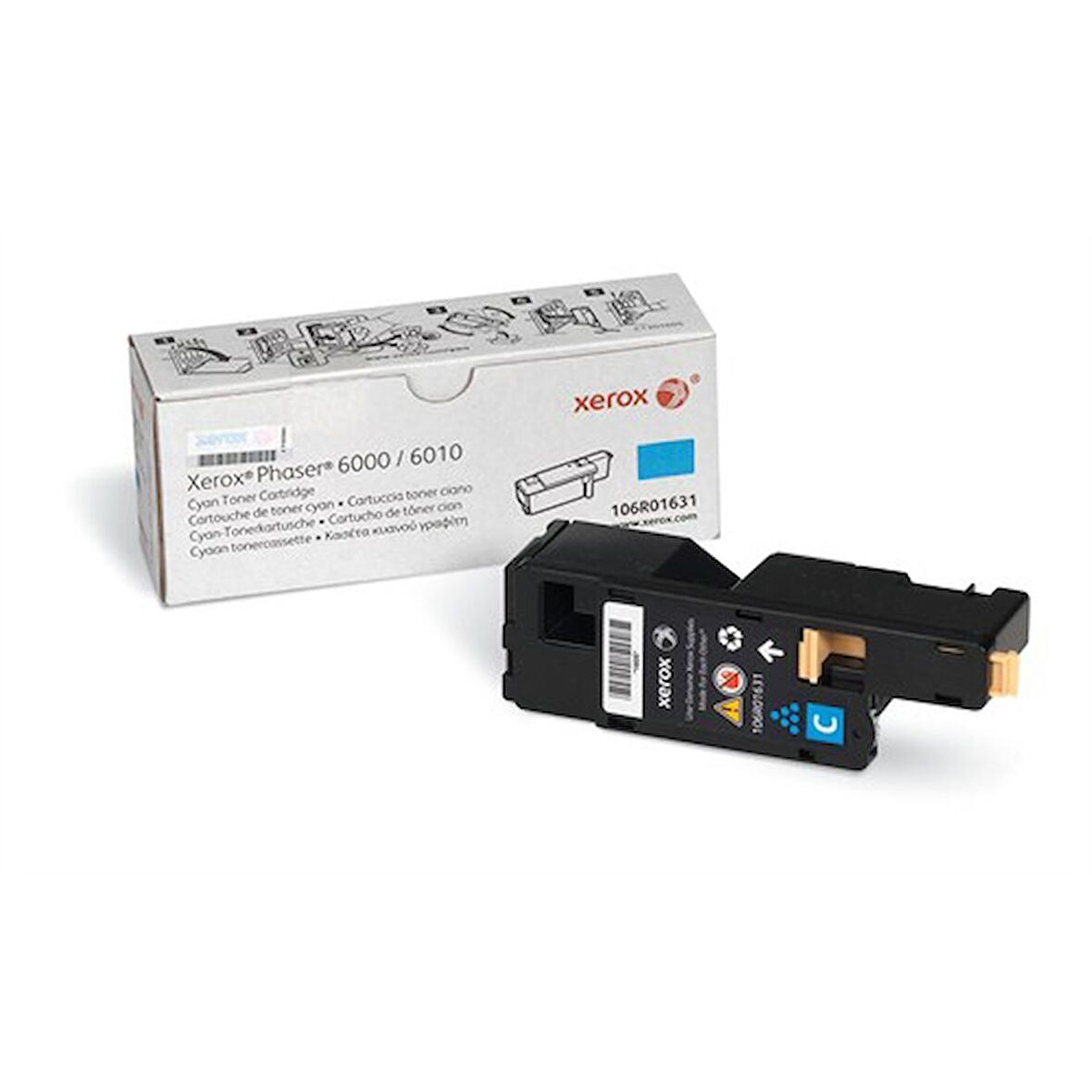 Xerox 106R01631 1000 Sayfa Kapasiteli Mavi Toner