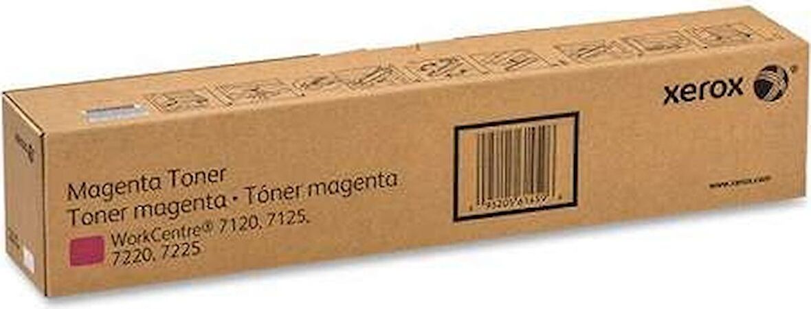 Xerox 006R01463 Kırmızı Orjinal Toner - Workcentre 7120/7125/7220/7225  15.000 Sayfa