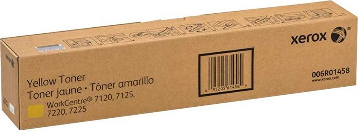 Xerox 006R01458 Sarı Orijinal Toner - Workcentre 7120, 7125, 7220, 7225