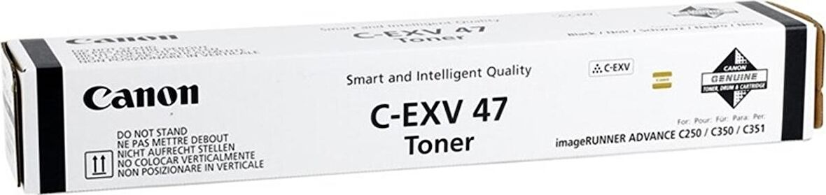 Canon C-Exv-47 Siyah Orjinal Fotokopi Toneri C350IF