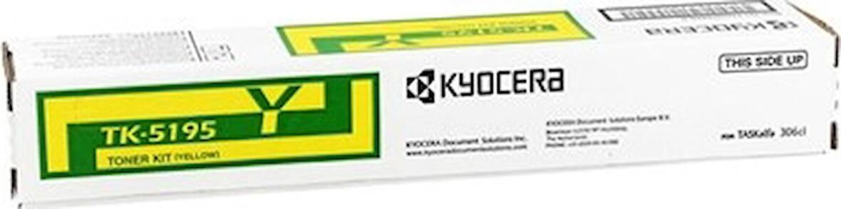 Kyocera Mita TK-5195 Sarı Toner 306ci-CS306ci 7K