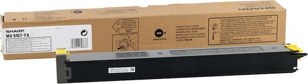 Sharp MX-51GTYA Sarı Toner MX-4110-4111-4112-4140-5110-5112-5140