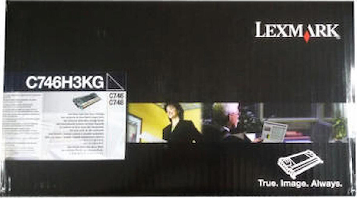 Lexmark C746H3Kg Siyah  Toner C746 / C748 - Yüksek Kapasite