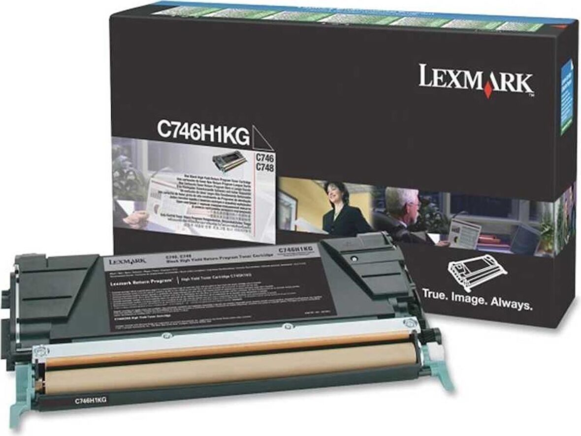 Lexmark C746-C746H1KG Siyah Toner
