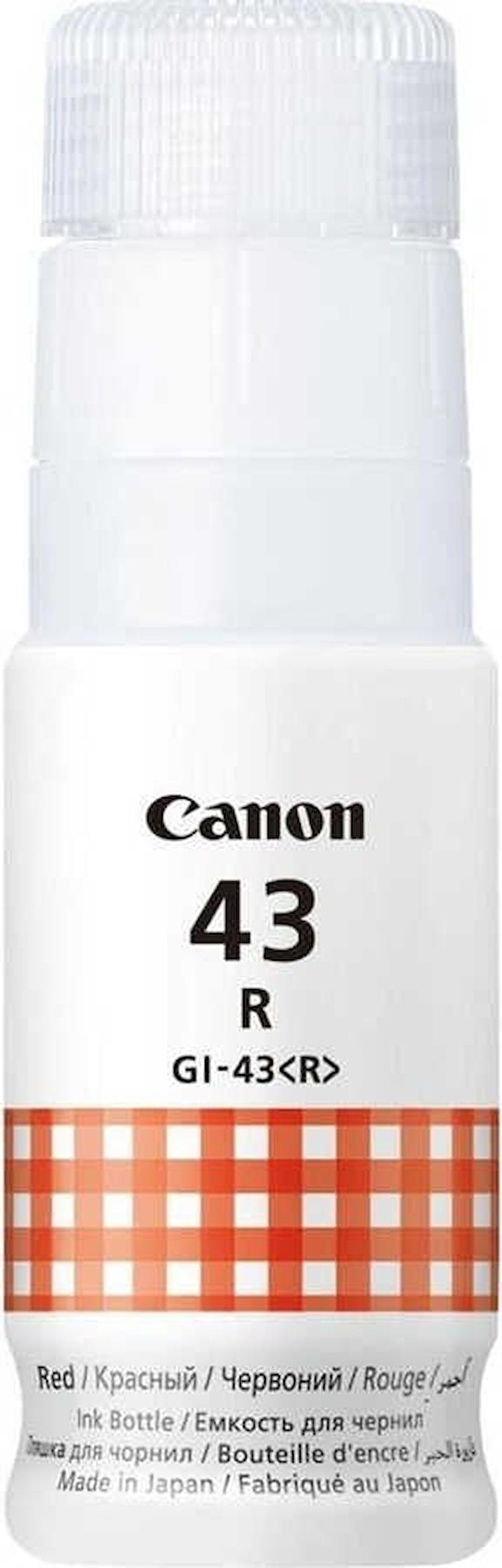 Canon GI-43/4716C001 Kırmızı-Red Orjinal Mürekkep
