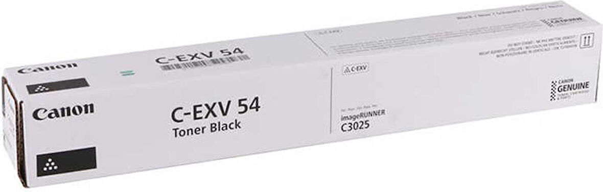 Canon C-Exv-54 Siyah Fotokopi Toneri
