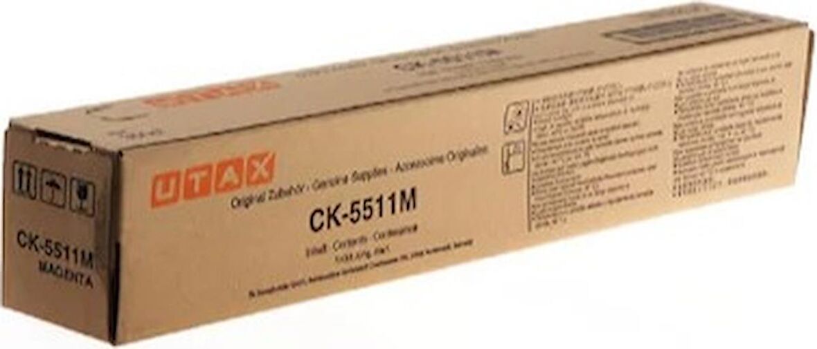 Utax CK-5511M 350CI Kırmızı Toner 12.000 Sayfa 1T02R5BUT0