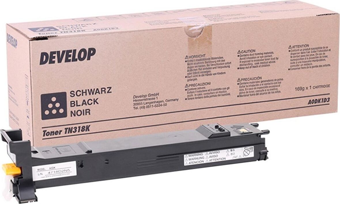 Develop TN-318 Siyah Toner İneo +20