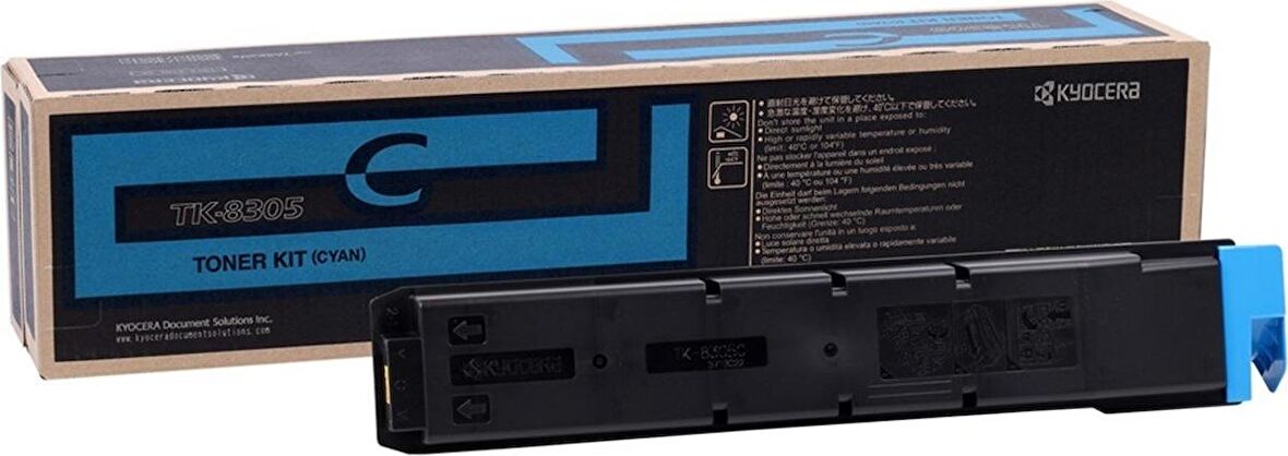 Kyocera Mita TK-8305 Mavi Toner 3050ci-3550ci-3051ci-3551ci (TK-8307)