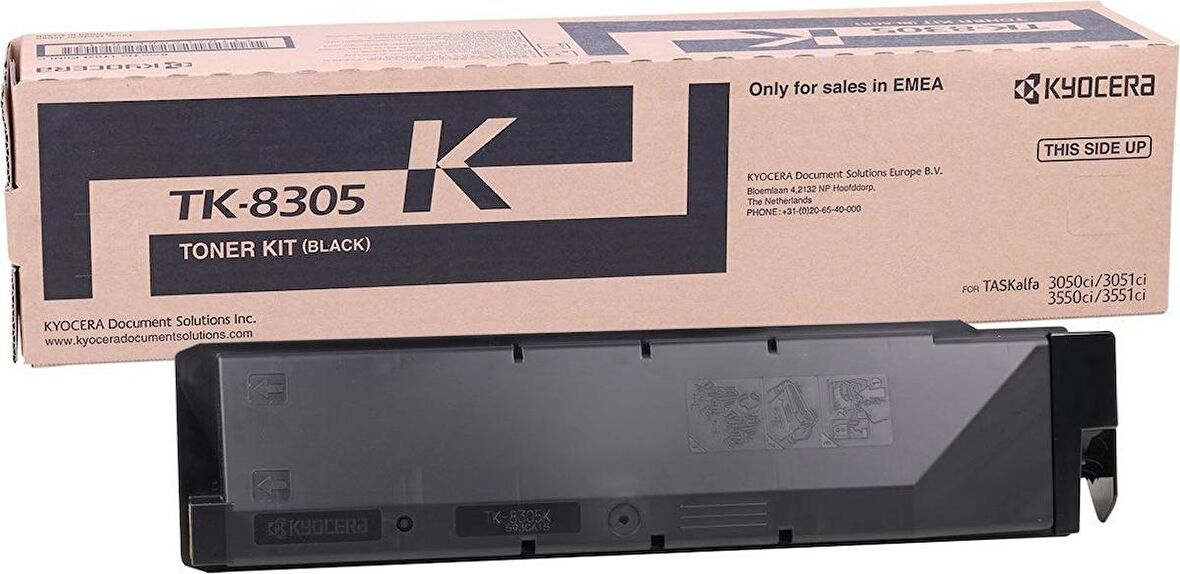 Kyocera Mita TK-8305 Siyah Toner 3050ci-3550ci-3051ci-3551ci (TK-8307)