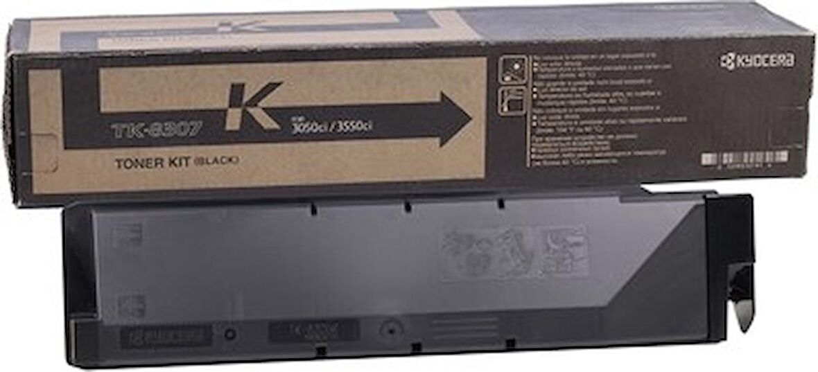 Kyocera Mita TK-8307 Siyah Toner Taskalfa 3050ci-3051ci-3550ci TK-8305
