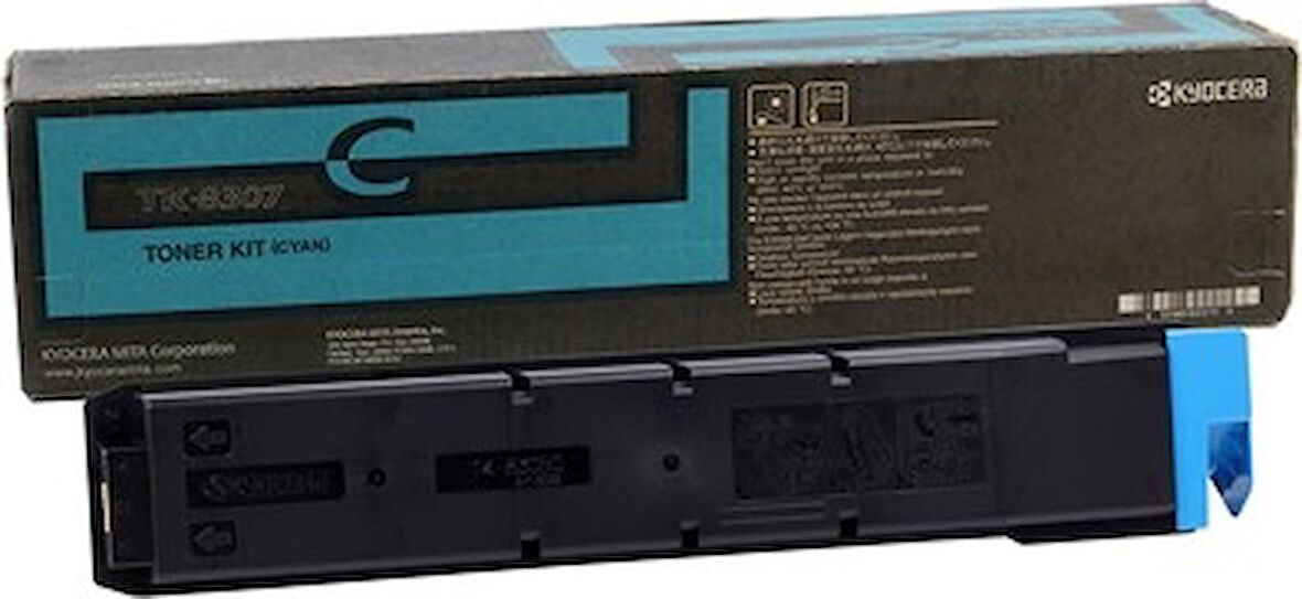 Kyocera Mita TK-8307 Mavi Toner Taskalfa 3050ci-3051ci-3550ci TK-8305